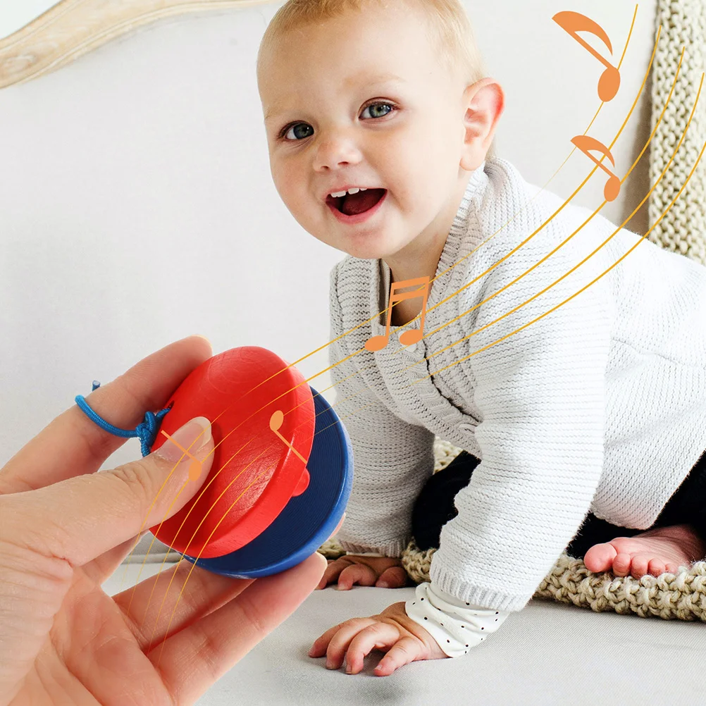 12 Pcs Castanets Kids Musical Instrument Toy Children Percussion Children Wood Castanet Baby Toys Sound
12 Pcs Castanets Kids Musical Instrument Toy Children Percussion Children Wood Castanet Baby Toys Sound