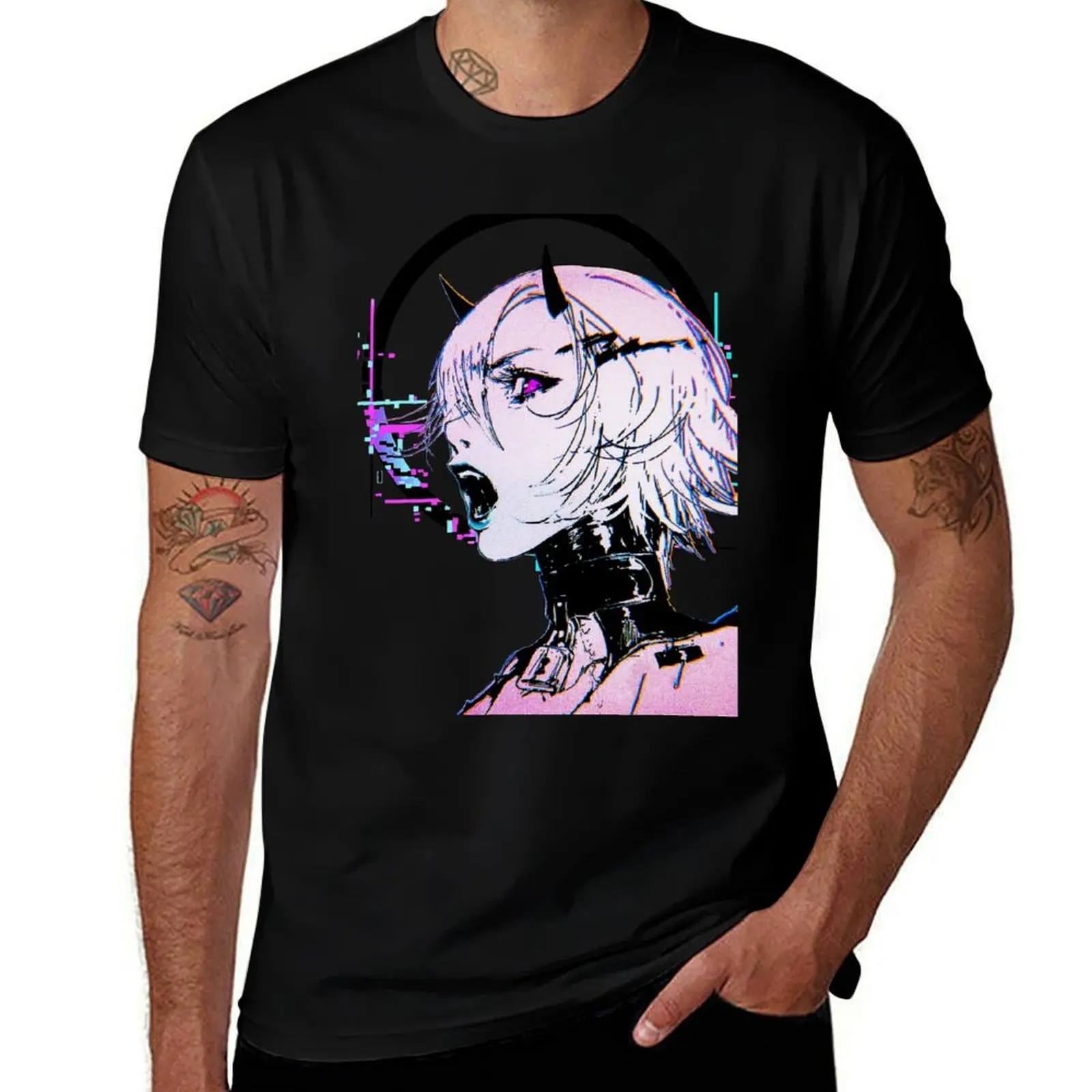 Cyberpunk Glitch Girl Orb Vaporwave Style T-Shirt new edition summer shirt vintage graphic tee mens designer clothes
Cyberpunk Glitch Girl Orb Vaporwave Style T-Shirt new edition summer shirt vintage graphic tee mens designer clothes