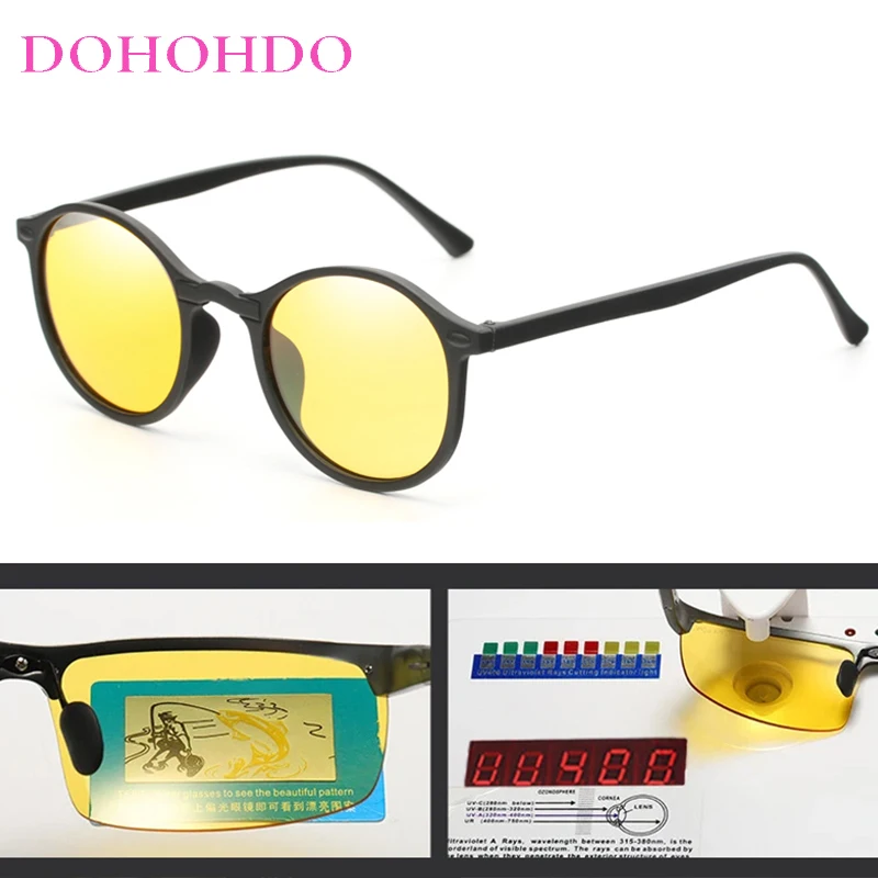 New Night Vision Polarized Sunglasses Unisex Men Goggles UV400 Classic Round Frame Driver Anti-Glare Eyewear Woman Lunette Homme
New Night Vision Polarized Sunglasses Unisex Men Goggles UV400 Classic Round Frame Driver Anti-Glare Eyewear Woman Lunette Homme