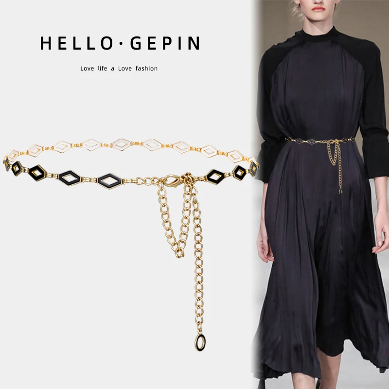 X6079 Women Waist Chain Lady Waist Belt Girls Waist Decoration Sweater Waistband Metal Chain Belt Metal Chain Girls Dress Girdle
X6079 Women Waist Chain Lady Waist Belt Girls Waist Decoration Sweater Waistband Metal Chain Belt Metal Chain Girls Dress Girdle
