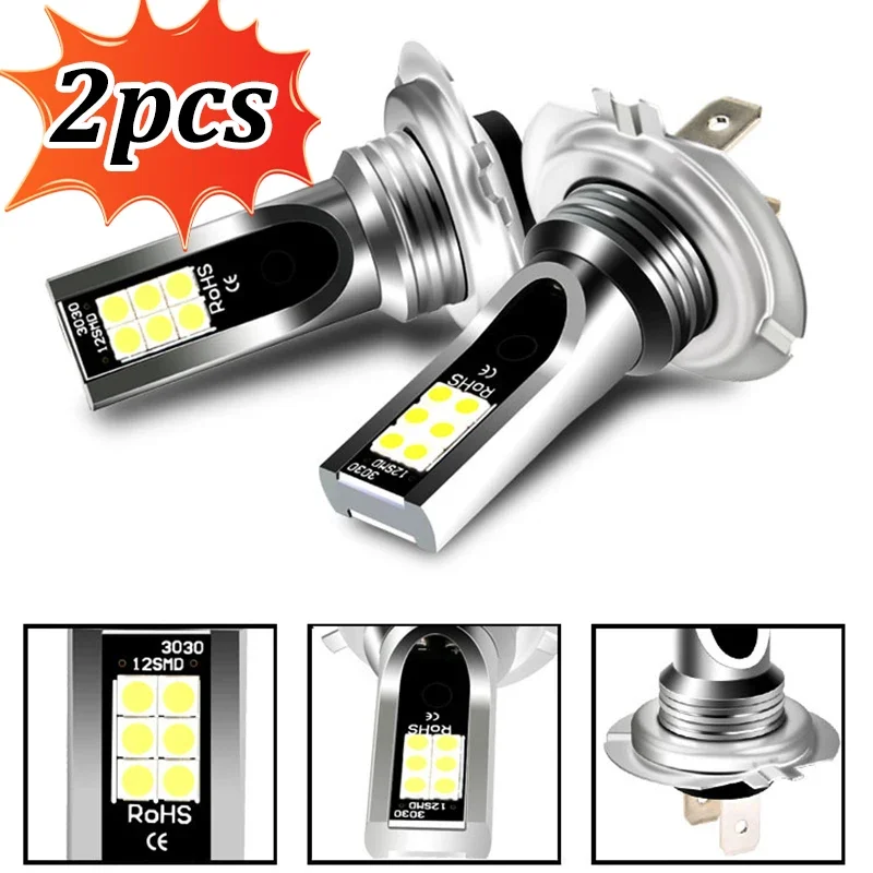 2Pcs H7 Car Headlight Bulb Kit Waterproof Car Fog Light Bulbs Super-Bright 6000K White Led Lamp Automobile Accessories Cob led V
2Pcs H7 Car Headlight Bulb Kit Waterproof Car Fog Light Bulbs Super-Bright 6000K White Led Lamp Automobile Accessories Cob led V