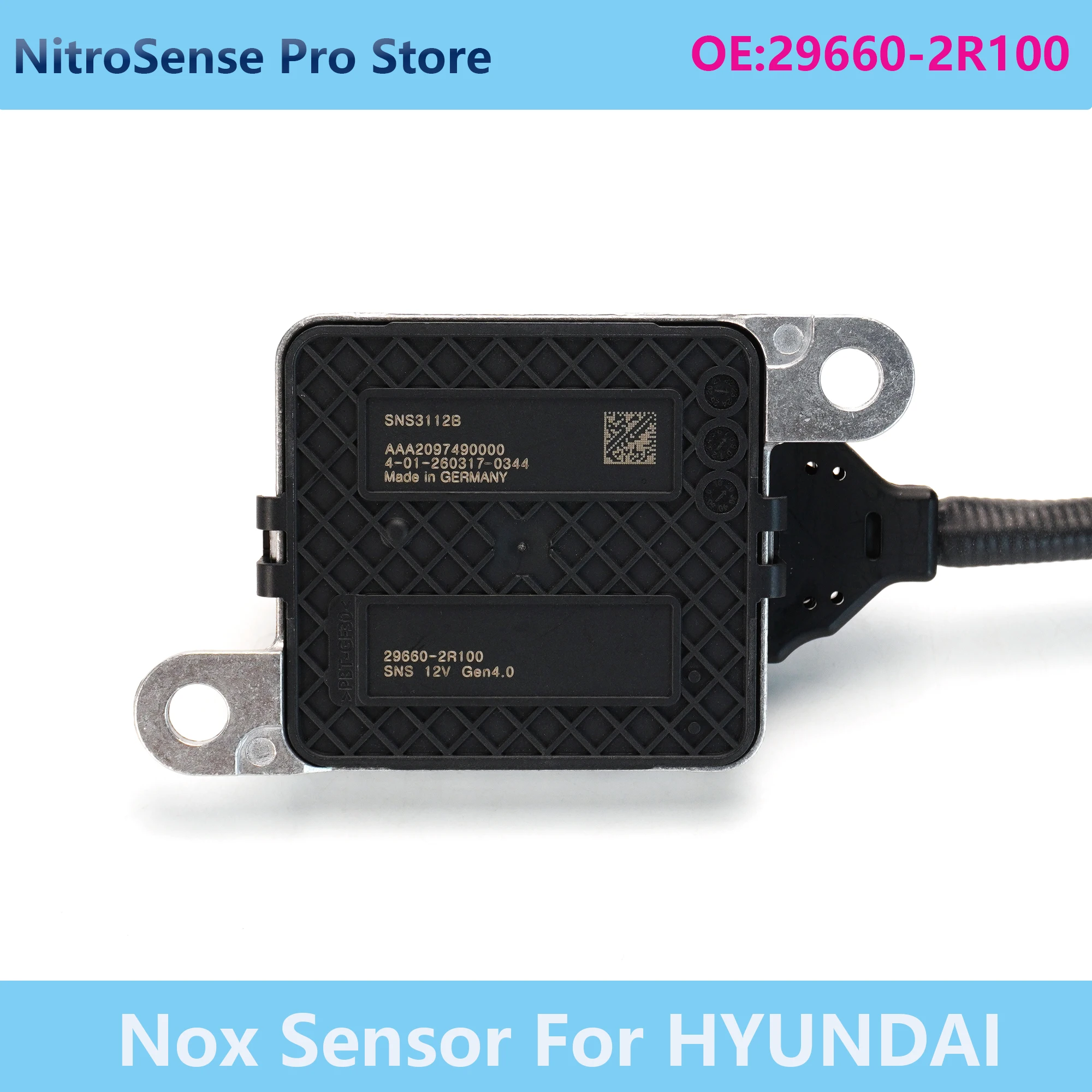 29660-2R100 296602R100 SNS3112B New Nitrogen Oxide Nox Sensor Lambda For Hyundai Kia Carnival 2.2 Diesel 2020-2024 Car Parts
29660-2R100 296602R100 SNS3112B New Nitrogen Oxide Nox Sensor Lambda For Hyundai Kia Carnival 2.2 Diesel 2020-2024 Car Parts
