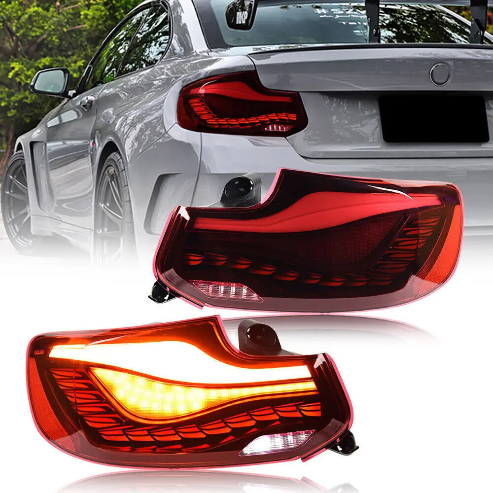 Full LED Tail Lights For BMW F22 F23 Rear Lights 2 Series M240i M2 F87 M2CS 2014-2021 Car GTS Style Dynamic Taillights Assembly
Full LED Tail Lights For BMW F22 F23 Rear Lights 2 Series M240i M2 F87 M2CS 2014-2021 Car GTS Style Dynamic Taillights Assembly