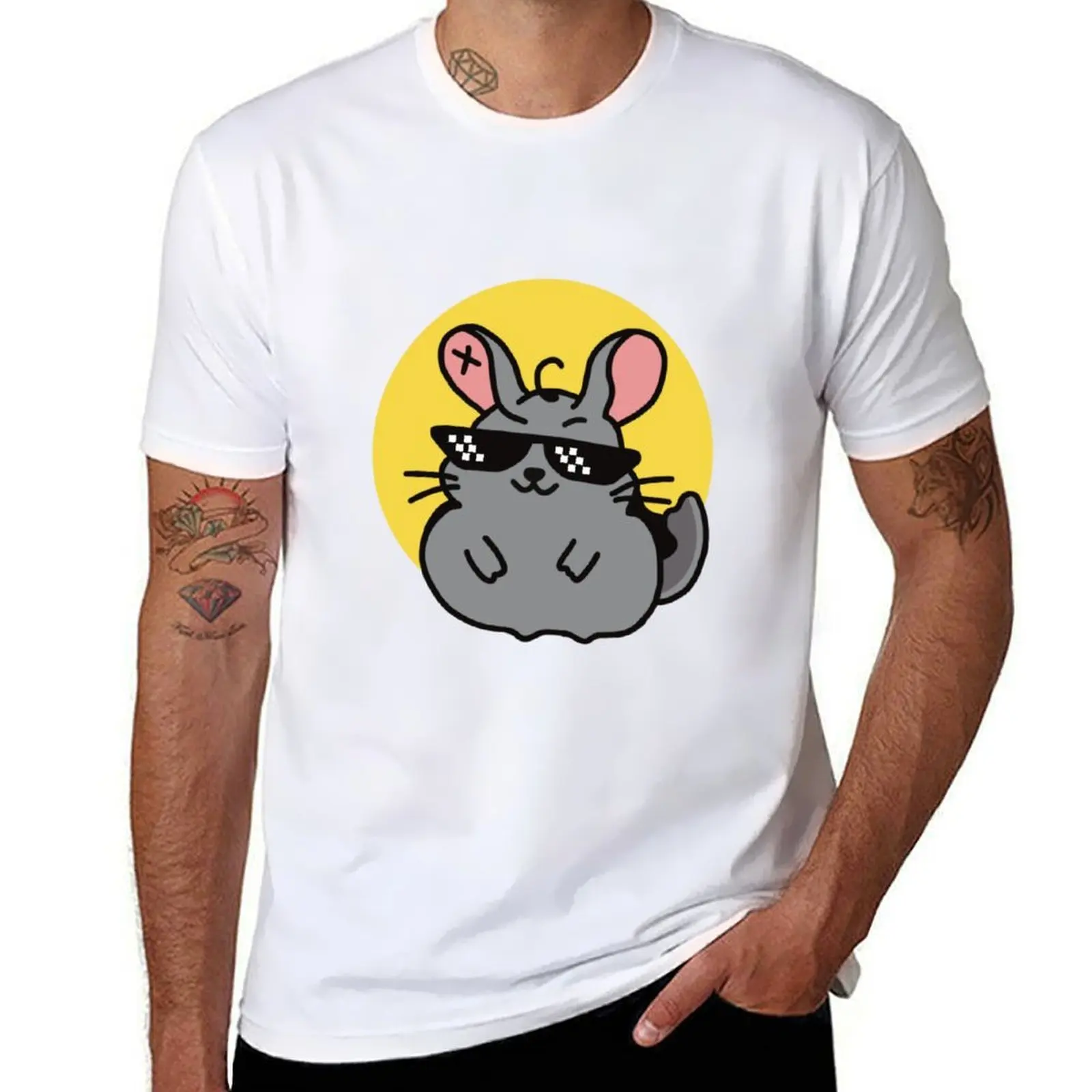 Chinzhilla My School President Mascot Logo T-Shirt t shirts for man pack cotton t shirts for man cotton T-Shirt
Chinzhilla My School President Mascot Logo T-Shirt t shirts for man pack cotton t shirts for man cotton T-Shirt