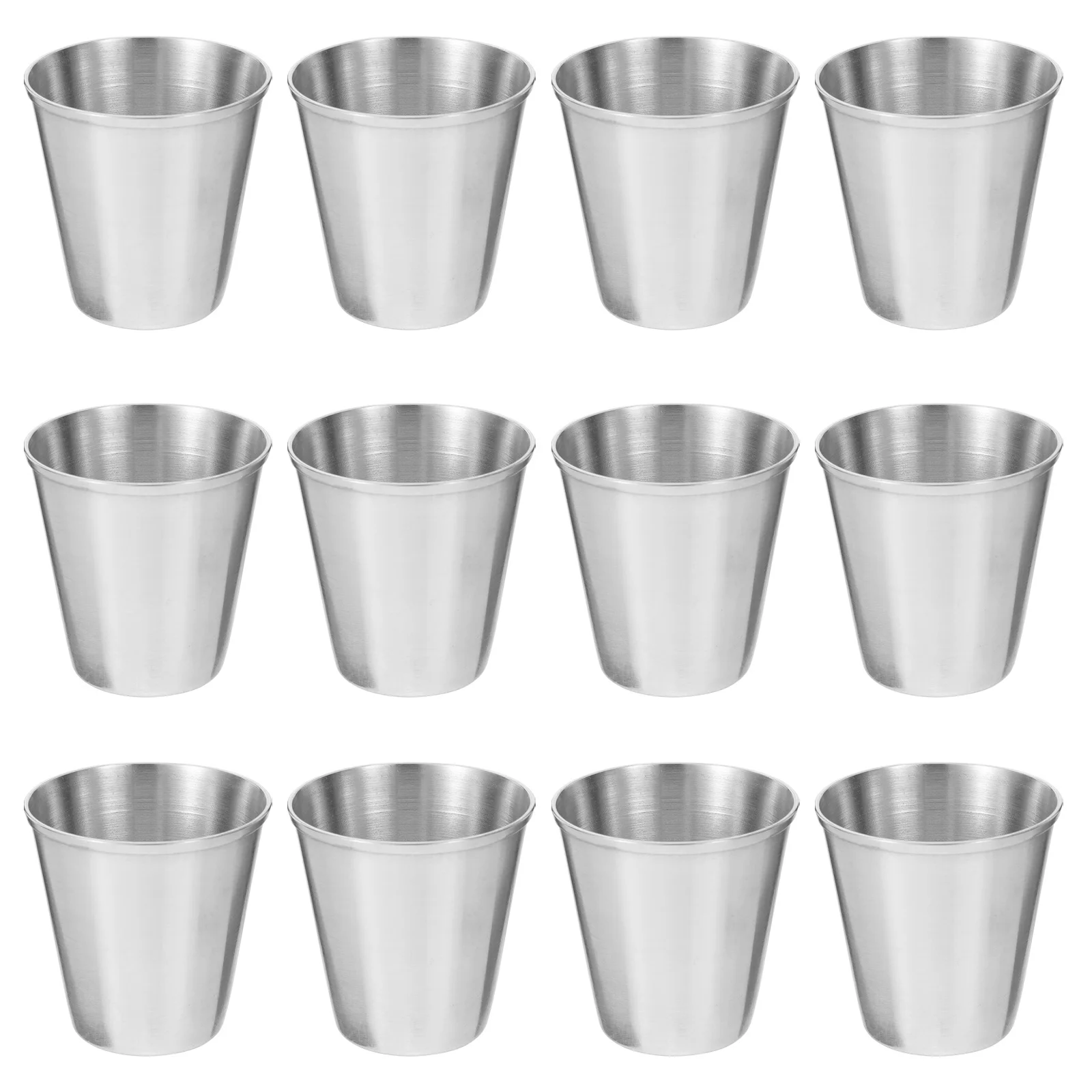 12pcs Stainless Steel Liquor Cup Beverage Glass Whiskey Coffee Tumbler Portable Bar Kitchen Supplies
12pcs Stainless Steel Liquor Cup Beverage Glass Whiskey Coffee Tumbler Portable Bar Kitchen Supplies