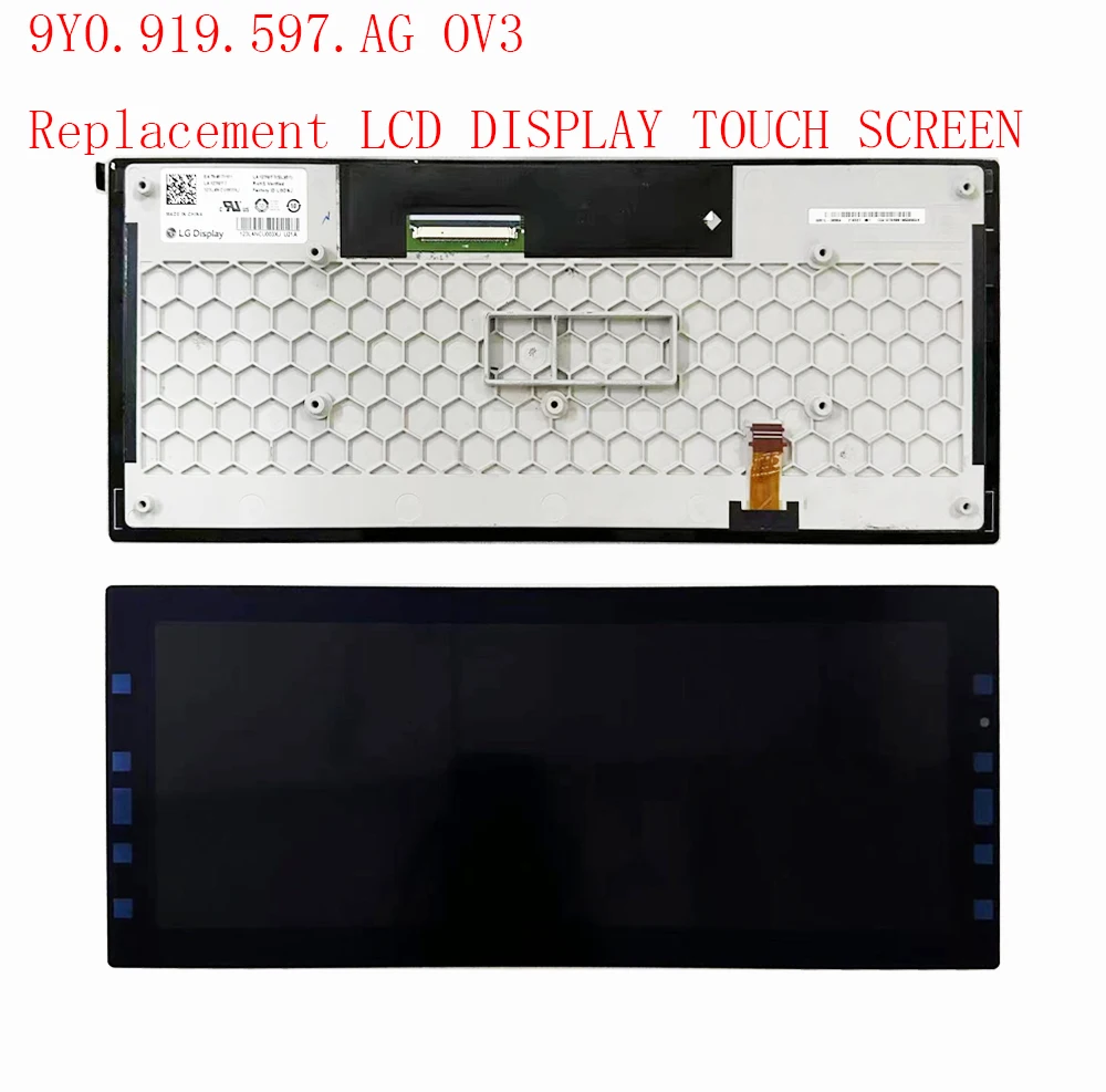OEM Replacement radio Car navigaion Lcd Display And Touch screen For 9Y0.919.597.AG OV3 2019-2021 Porsche Cayenne LA123WF7 SL01
OEM Replacement radio Car navigaion Lcd Display And Touch screen For 9Y0.919.597.AG OV3 2019-2021 Porsche Cayenne LA123WF7 SL01