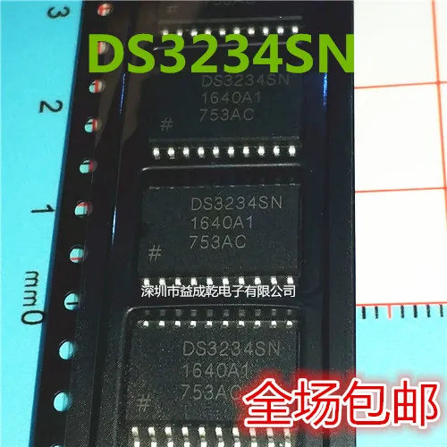 DS3234SN DS3234 SOP20 SPIRTC,SRAM 10PCS
DS3234SN DS3234 SOP20 SPIRTC,SRAM 10PCS