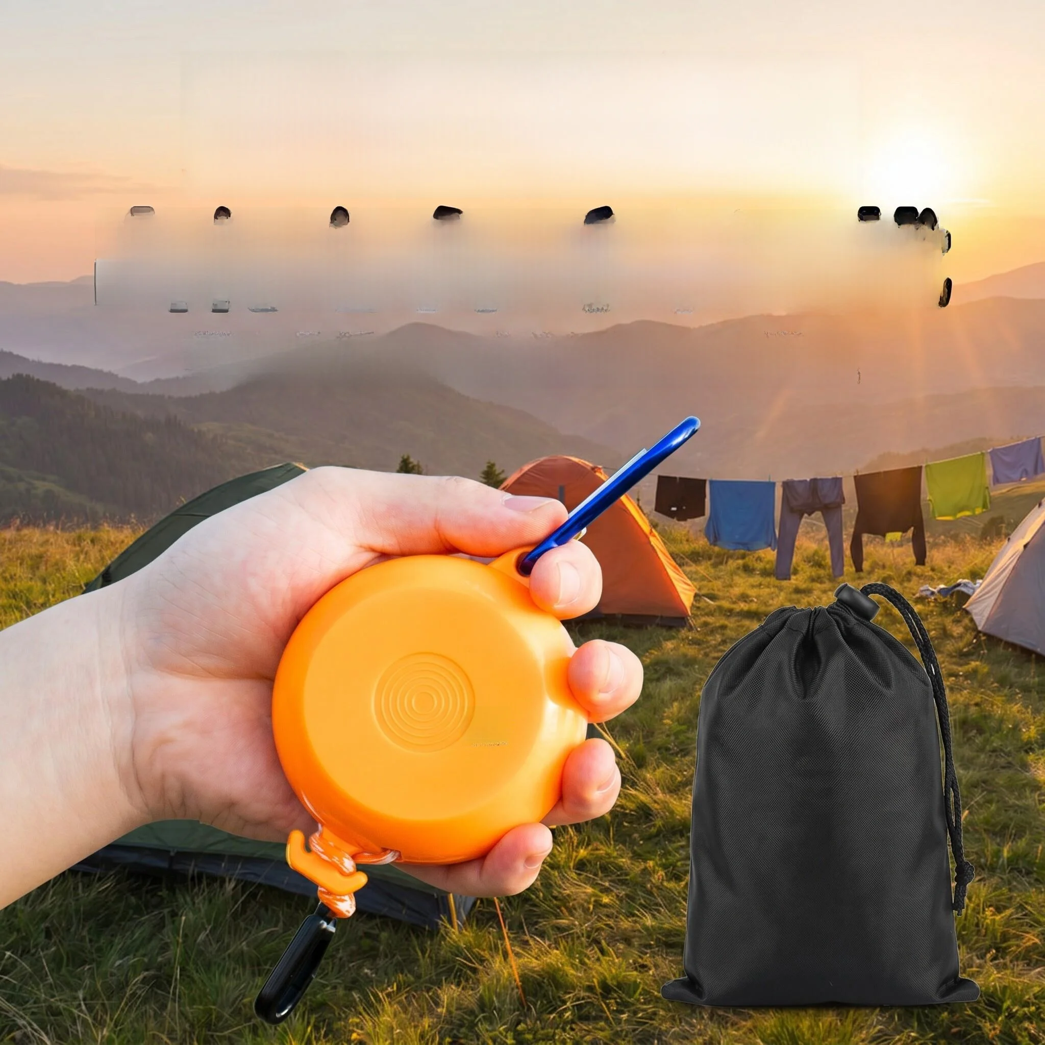 Portable Travel Laundry Line Hotel Outdoor Special Tourist Supplies Traveling Luggage Drying Rack Convenient for Quilt Drying
Portable Travel Laundry Line Hotel Outdoor Special Tourist Supplies Traveling Luggage Drying Rack Convenient for Quilt Drying