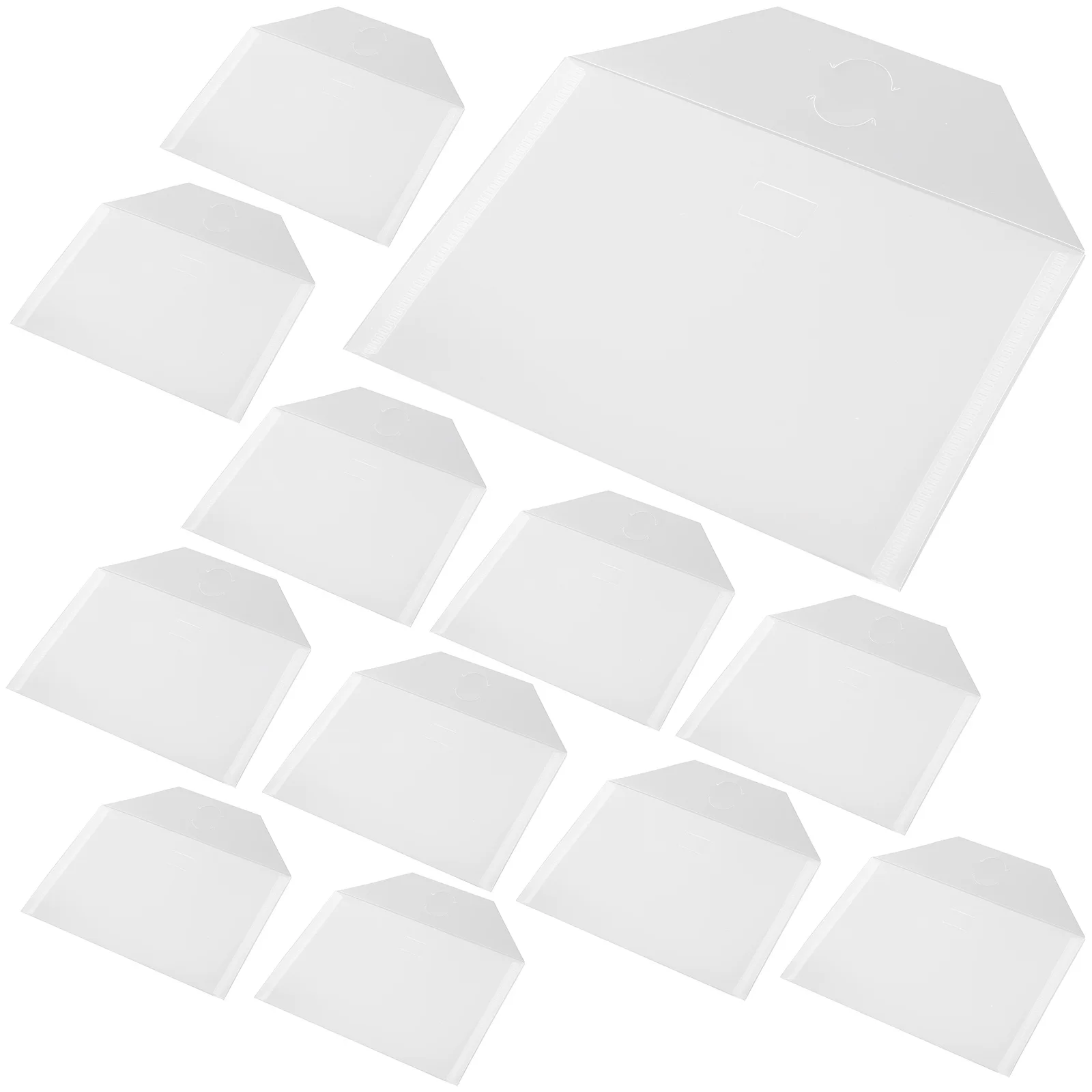 15pcs Stencil Storage Pouches Clear Resealable Plastic Organizer For Cutting Dies Templates Document Holder Files Storage Pouch
15pcs Stencil Storage Pouches Clear Resealable Plastic Organizer For Cutting Dies Templates Document Holder Files Storage Pouch