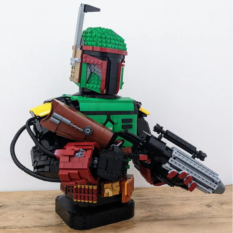 3854pcs MOC Science Fiction Movie (STAR BATTLE) Boba Figure Helmet Series Building Blocks Model Festival Gifts
3854pcs MOC Science Fiction Movie (STAR BATTLE) Boba Figure Helmet Series Building Blocks Model Festival Gifts