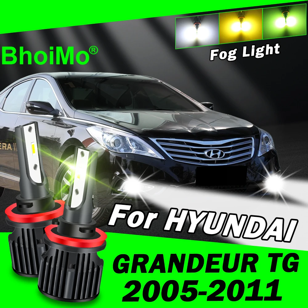 BhoiMo For HYUNDAI GRANDEUR TG Front Fog Light Lamp 2005 2006 2007 2008 2009 2010 2011 Led Bulbs
BhoiMo For HYUNDAI GRANDEUR TG Front Fog Light Lamp 2005 2006 2007 2008 2009 2010 2011 Led Bulbs