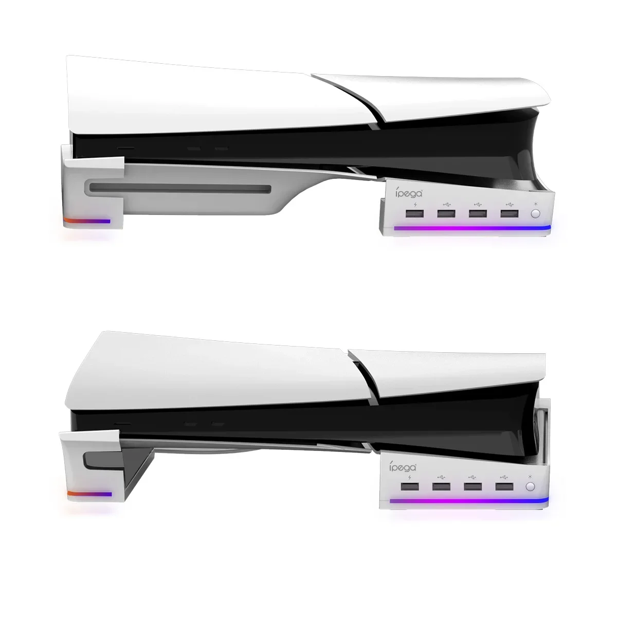 Horizontal stand For PS5 Pro/Slim Console Storage Bracket Portable Flat Bracket with USB Interface RGB Colorful Lights
Horizontal stand For PS5 Pro/Slim Console Storage Bracket Portable Flat Bracket with USB Interface RGB Colorful Lights