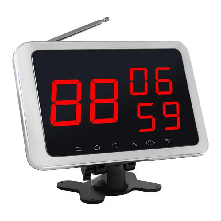 The cheapest price restaurant paging system can be equipped with 180 calling extension
The cheapest price restaurant paging system can be equipped with 180 calling extension
