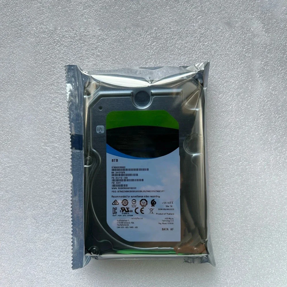 Для ST8000VX0022 8 ТБ, 7200 об/мин, SATA, 256 МБ кэш-памяти, 3,5-дюймовый жесткий диск
Для ST8000VX0022 8 ТБ, 7200 об/мин, SATA, 256 МБ кэш-памяти, 3,5-дюймовый жесткий диск
