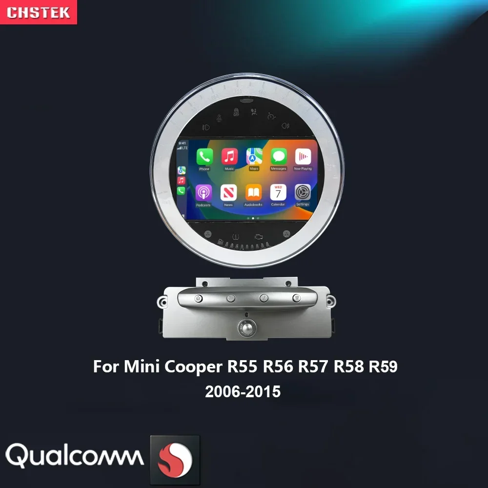 CHSTEK Car Radio Android 13 Carplay For BMW Mini Cooper R56 R57 R58 S Clubvan Clubman Coupe 2006-2015 Navigation BT5.0 WIFI 4G
CHSTEK Car Radio Android 13 Carplay For BMW Mini Cooper R56 R57 R58 S Clubvan Clubman Coupe 2006-2015 Navigation BT5.0 WIFI 4G