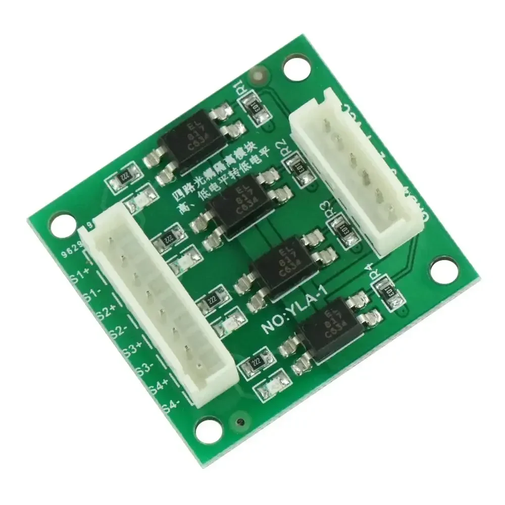 1PCS Optical Coupler Isolation High Low Level Voltage Converter Module 4 Channel Low Level Valid Easy To Connect For arduino
1PCS Optical Coupler Isolation High Low Level Voltage Converter Module 4 Channel Low Level Valid Easy To Connect For arduino
