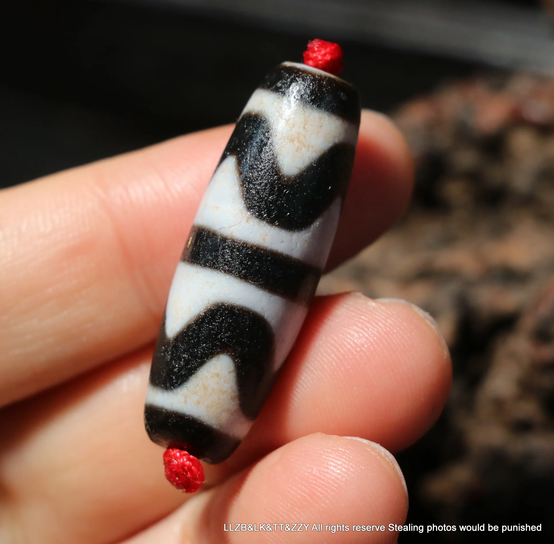 Treasure Magic Energy Tibetan old Agate Double Tiger Tooth Symbol dZi Bead Totem For Bracelet Lkbrother UPD221211A12
Treasure Magic Energy Tibetan old Agate Double Tiger Tooth Symbol dZi Bead Totem For Bracelet Lkbrother UPD221211A12