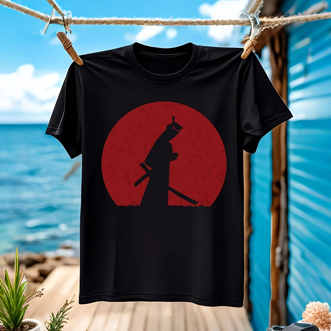 Мужская футболка Samurai Jack Silhouette из 100% хлопка, повседневная дышащая удобная повседневная одежда из 100% хлопка, доступная в моде
Мужская футболка Samurai Jack Silhouette из 100% хлопка, повседневная дышащая удобная повседневная одежда из 100% хлопка, доступная в моде