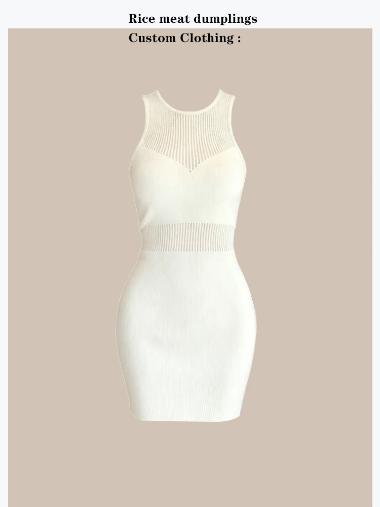 Sexy Knitted See-through Slimming Bodycon Dress with Waist Design Beautiful Monthly Package Skirt Dress for Ladies Summer
Sexy Knitted See-through Slimming Bodycon Dress with Waist Design Beautiful Monthly Package Skirt Dress for Ladies Summer