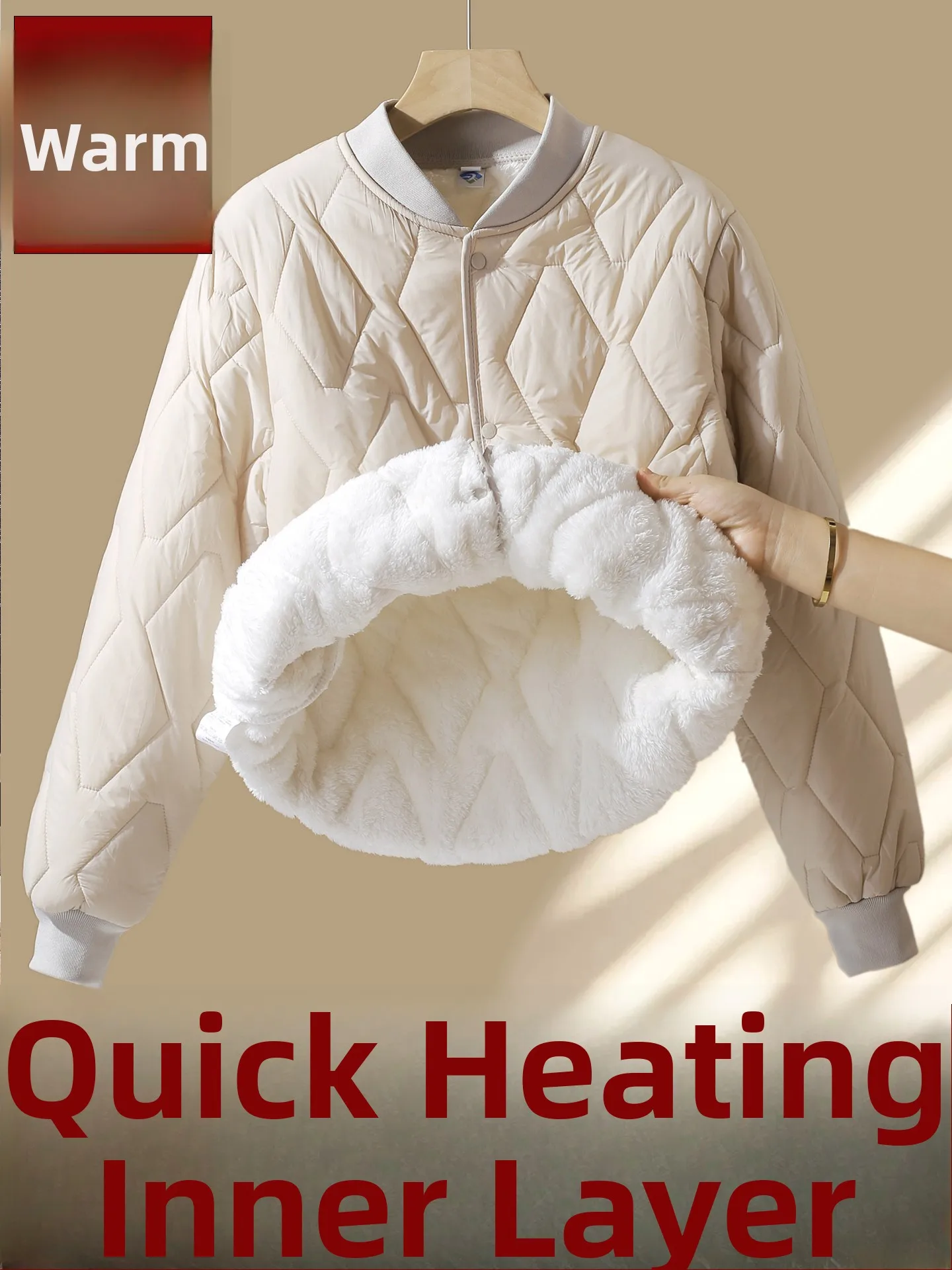 Extreme Cold Resistant Women's Cotton Jacket Inner Liner down Loose Fit Polar Thermal Home Work Large Size down Cotton...
Extreme Cold Resistant Women's Cotton Jacket Inner Liner down Loose Fit Polar Thermal Home Work Large Size down Cotton...