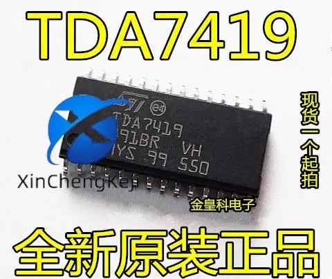 30 шт. оригинальные новые TDA7419 TDA7419TR SOP28 автомобильная микросхема/усилитель звука
30 шт. оригинальные новые TDA7419 TDA7419TR SOP28 автомобильная микросхема/усилитель звука