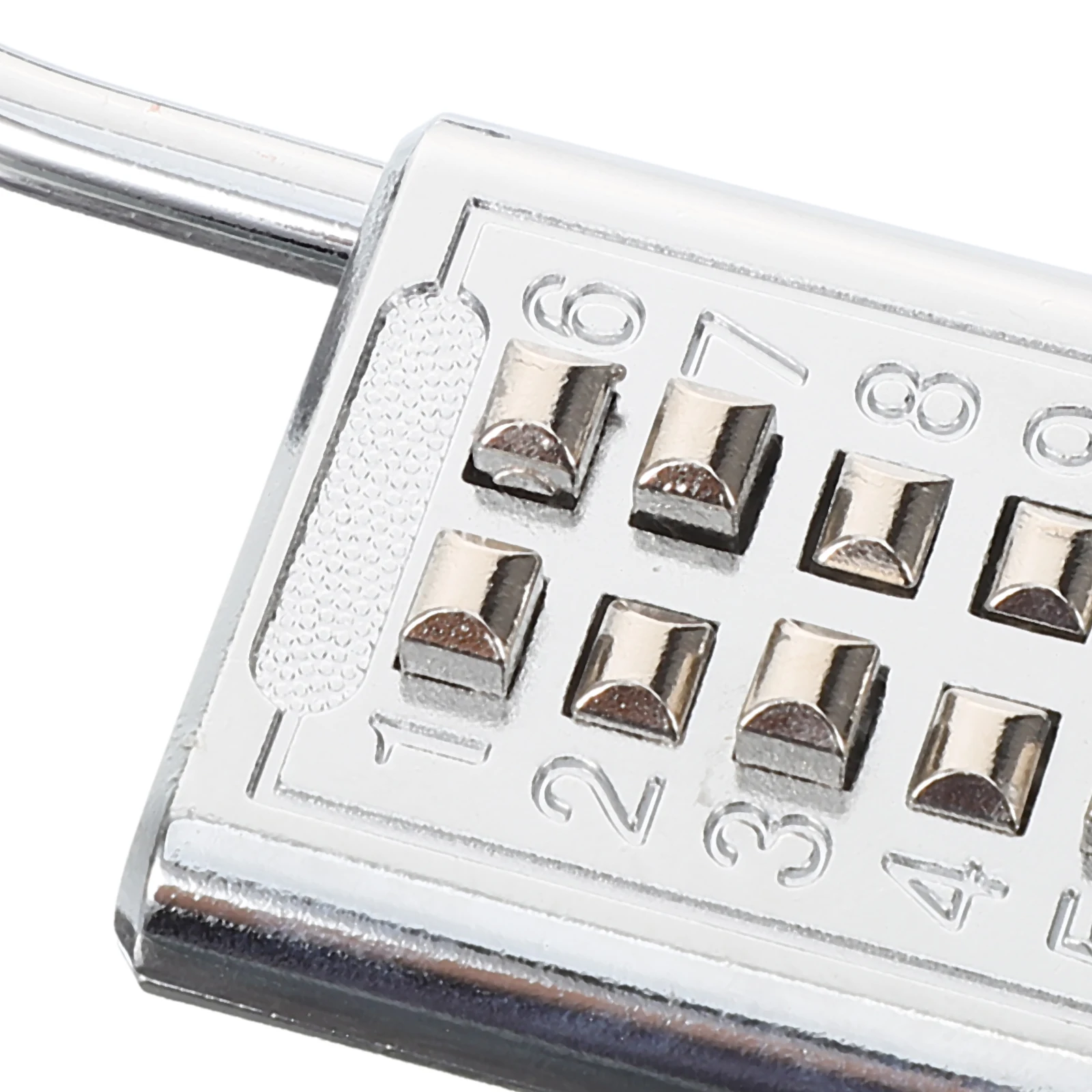 10 Keypad Lock for Gym Cabinet Door Tool Box Padlock White Metal Sturdy Weatherproof Resettable Locker Lock Combination
10 Keypad Lock for Gym Cabinet Door Tool Box Padlock White Metal Sturdy Weatherproof Resettable Locker Lock Combination