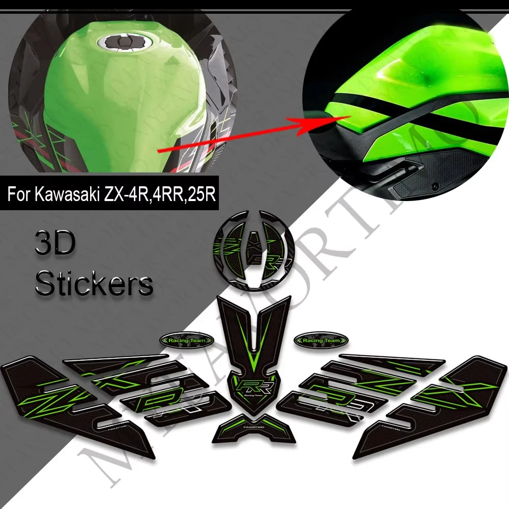 For kawasaki Ninja ZX-4R ZX-4RR ZX-25R ZX4R ZX4RR ZX25R Motorcycle Tank Pad Grips Side Gas Fuel Oil Kit Knee Stickers Decals
For kawasaki Ninja ZX-4R ZX-4RR ZX-25R ZX4R ZX4RR ZX25R Motorcycle Tank Pad Grips Side Gas Fuel Oil Kit Knee Stickers Decals