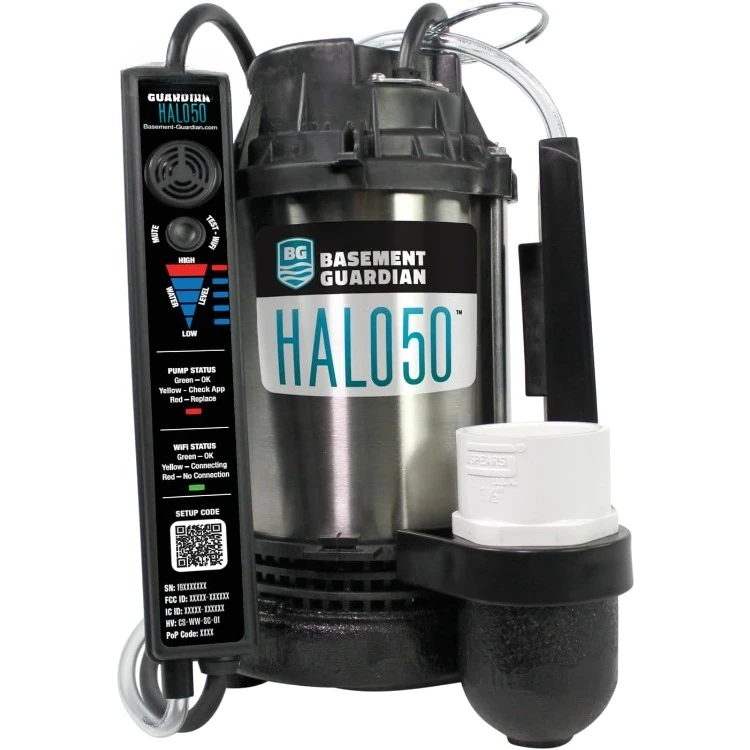Basement Guardian HALO50 мощностью 1/2 л.с. — до 5,100 галлонов в час — поддочный насос с цифровым подключением
Basement Guardian HALO50 мощностью 1/2 л.с. — до 5,100 галлонов в час — поддочный насос с цифровым подключением