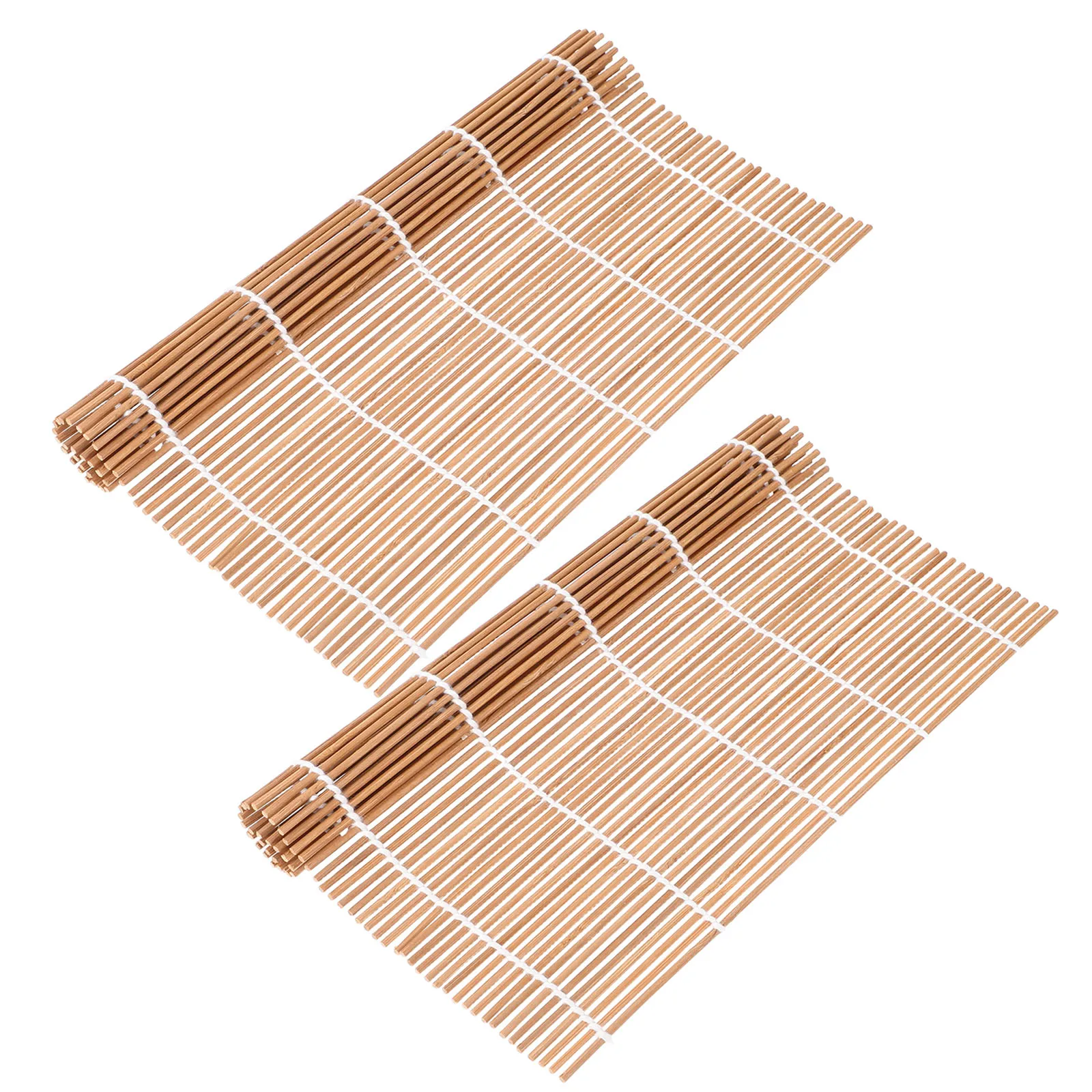 2 Pcs Sushi Bamboo Mats 24cm Carbonized Reliable Rolling Design Versatile Use Ideal Gatherings
2 Pcs Sushi Bamboo Mats 24cm Carbonized Reliable Rolling Design Versatile Use Ideal Gatherings