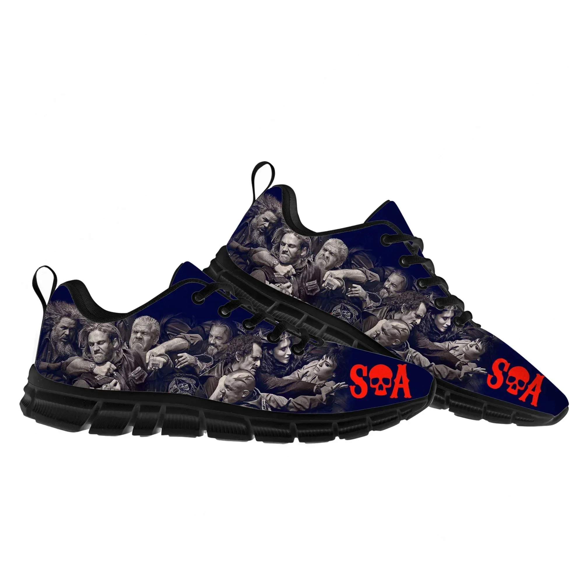 Sons Of Anarchy SOA Sports Shoes Mens Womens Teenager Sneakers Parent Child Sneaker Customize DIY Couple Shoe
Sons Of Anarchy SOA Sports Shoes Mens Womens Teenager Sneakers Parent Child Sneaker Customize DIY Couple Shoe