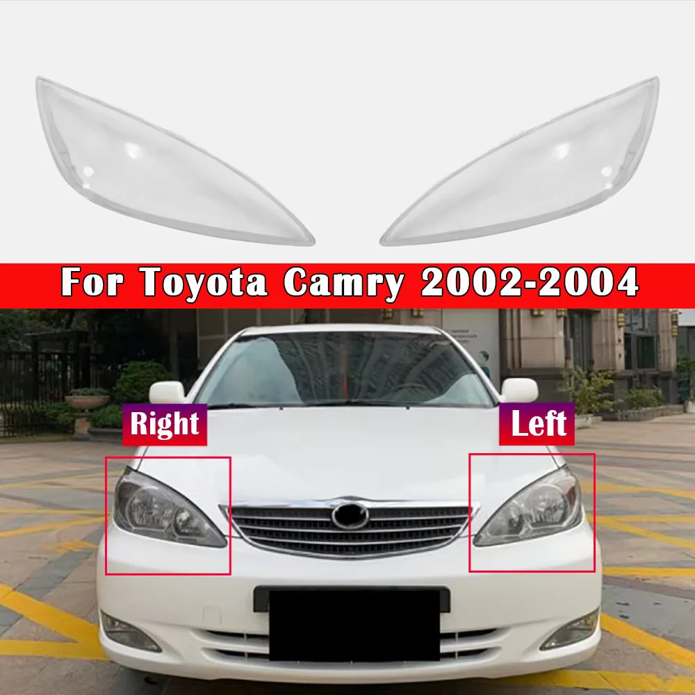 Front Headlight Cover For Toyota 2002 2003 2004 Camry Transparent Mask Headlamp Lamp Shell Plexiglass Replace Original Lampshade
Front Headlight Cover For Toyota 2002 2003 2004 Camry Transparent Mask Headlamp Lamp Shell Plexiglass Replace Original Lampshade