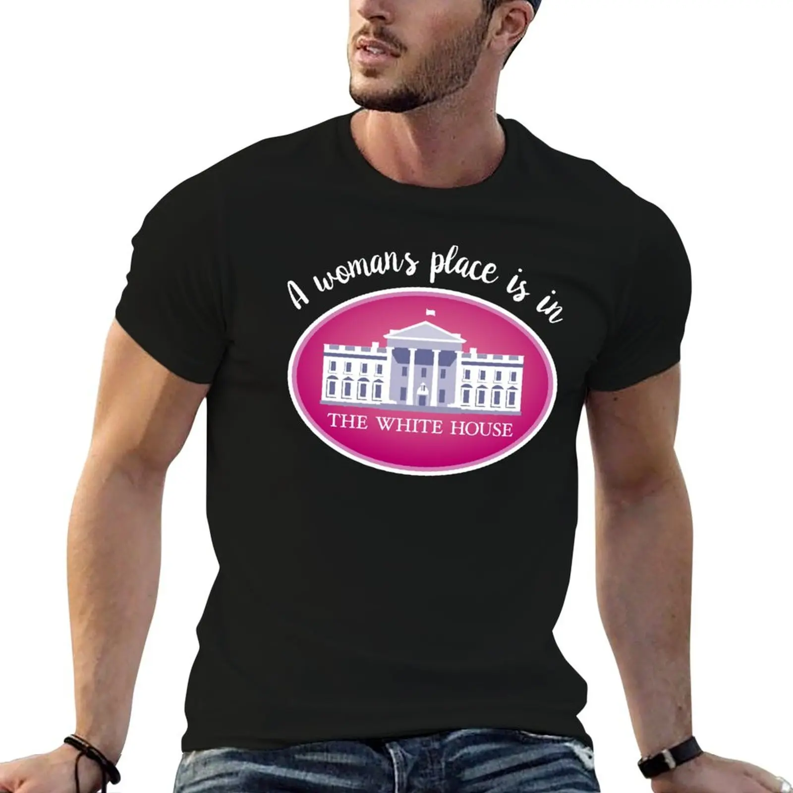 A woman's place is in the White House T-Shirt funny t shirts dark humor t shirt man luxury T-Shirt
A woman's place is in the White House T-Shirt funny t shirts dark humor t shirt man luxury T-Shirt