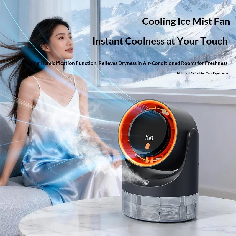 Home Humidification Spray Fan Portable Water Mist Cooling Fan Multi Speed Adjustable Essential For Office Student And Home Use
Home Humidification Spray Fan Portable Water Mist Cooling Fan Multi Speed Adjustable Essential For Office Student And Home Use