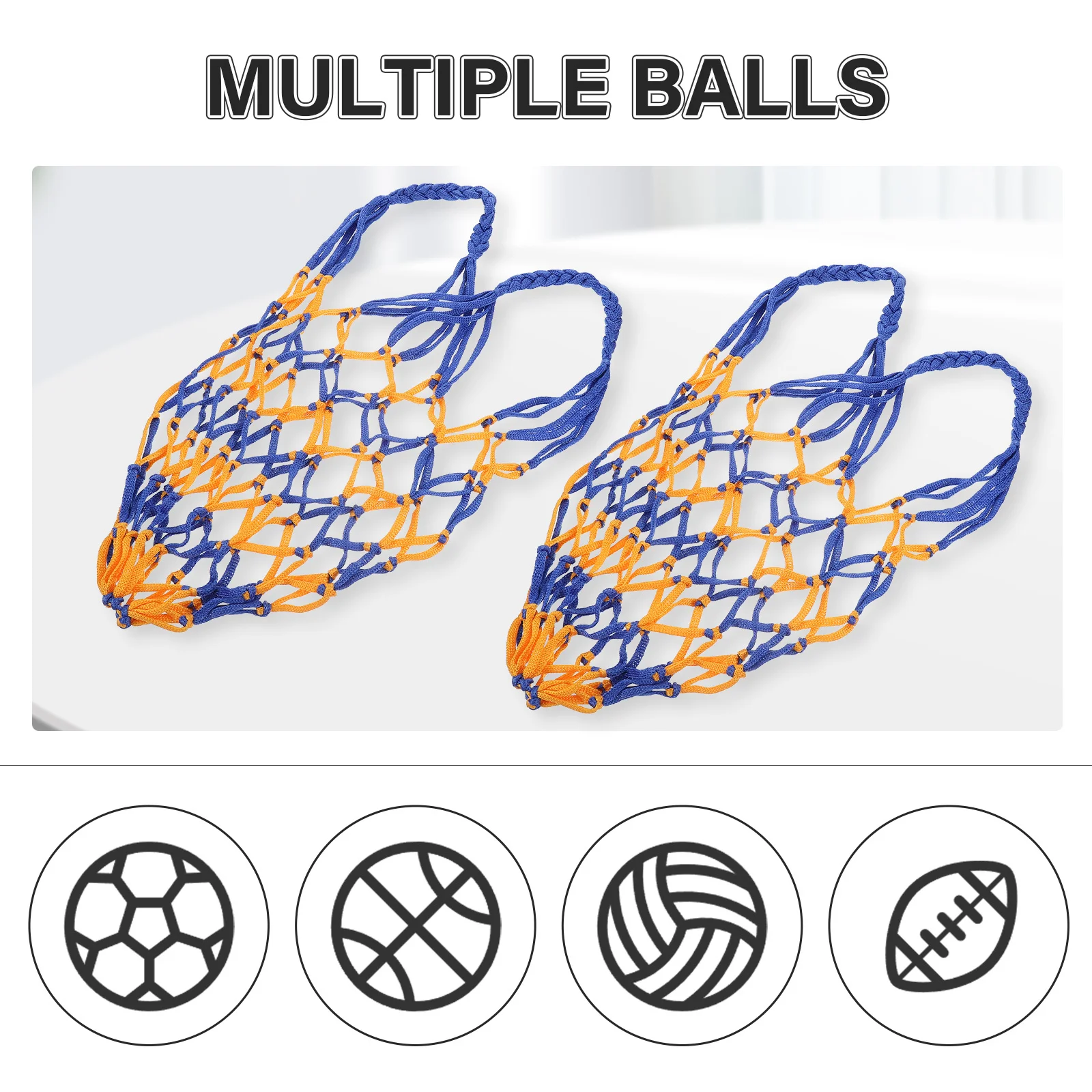 2Pcs Ball Bag Outdoor Basketball Bag Reliable Sports Balls Carrier Sturdy Drawstring Closure for Team Practice
2Pcs Ball Bag Outdoor Basketball Bag Reliable Sports Balls Carrier Sturdy Drawstring Closure for Team Practice