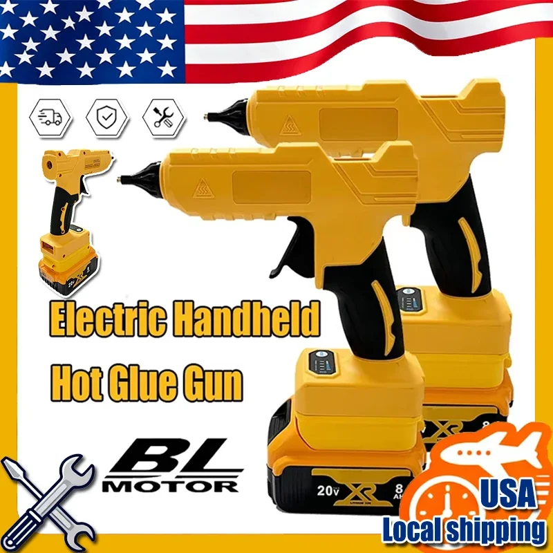 Fit Dewalt Cordless Electric Handheld Hot Glue Gun Repair DIY Tool Hot Melt Welding Hot Air Gun Anti-scald Nozzle for 20VBattery
Fit Dewalt Cordless Electric Handheld Hot Glue Gun Repair DIY Tool Hot Melt Welding Hot Air Gun Anti-scald Nozzle for 20VBattery