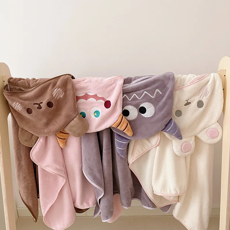 Baby Hat Shawl Cute Cartoon Absorbent Bath Towel Cape Baby Home Clothes Beach Towel White Rabbit Coffee Bear Purple Bean
Baby Hat Shawl Cute Cartoon Absorbent Bath Towel Cape Baby Home Clothes Beach Towel White Rabbit Coffee Bear Purple Bean