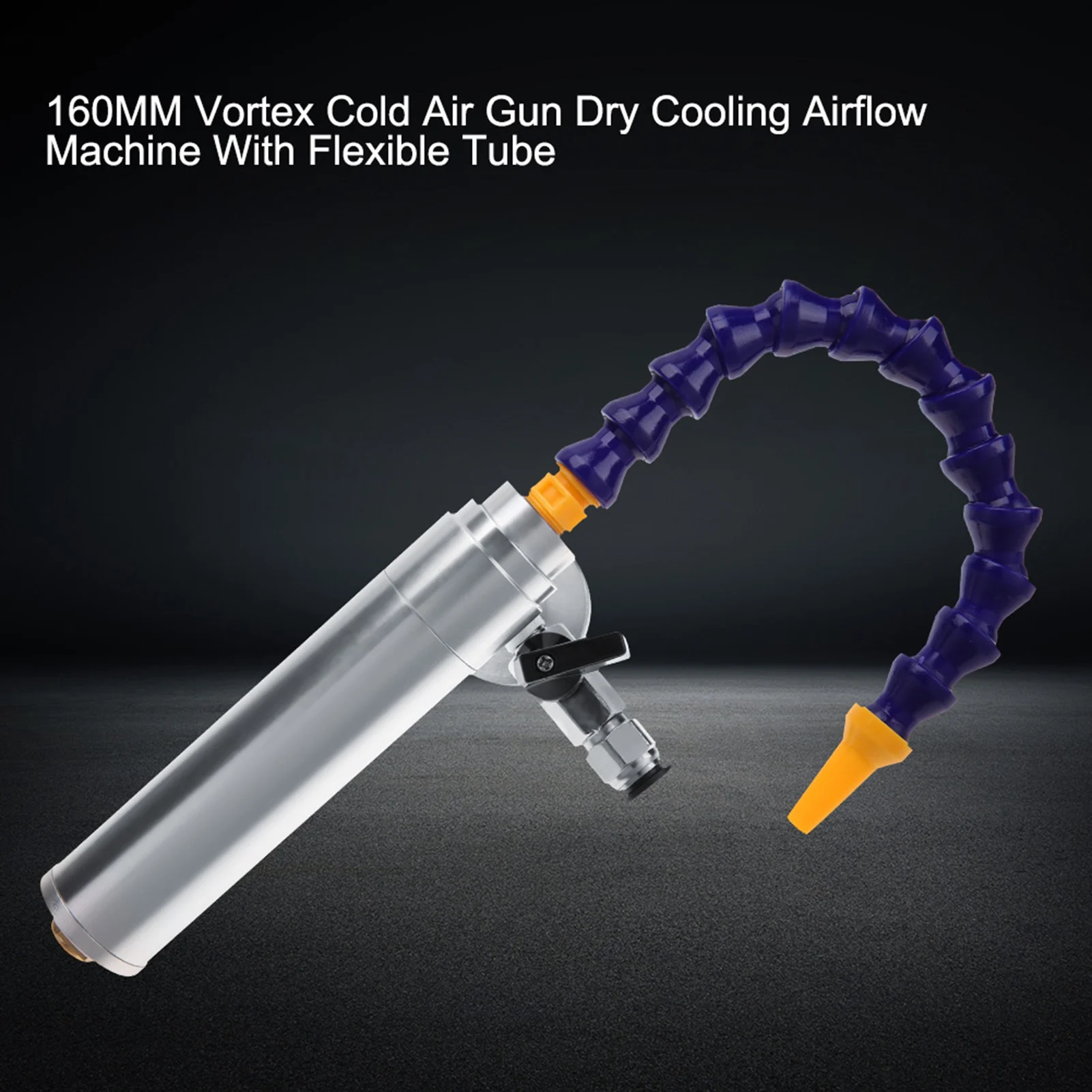160MM Cold Air Gun Dry Cooling Airflow Machine With Flexible Tube Cold Air Gun with Flexible Tube
160MM Cold Air Gun Dry Cooling Airflow Machine With Flexible Tube Cold Air Gun with Flexible Tube