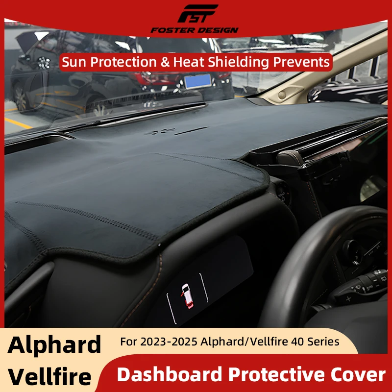 Car Dashboard Anti-Glare UV-Protect Cover For Alphard Vellfire 40 Series AH40 MPV Dashboard Protective Cover Accessories
Car Dashboard Anti-Glare UV-Protect Cover For Alphard Vellfire 40 Series AH40 MPV Dashboard Protective Cover Accessories