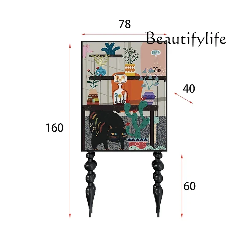 N American-Style Mid-Ancient Floor High Foot Cabinet Household Solid Wood Locker
N American-Style Mid-Ancient Floor High Foot Cabinet Household Solid Wood Locker