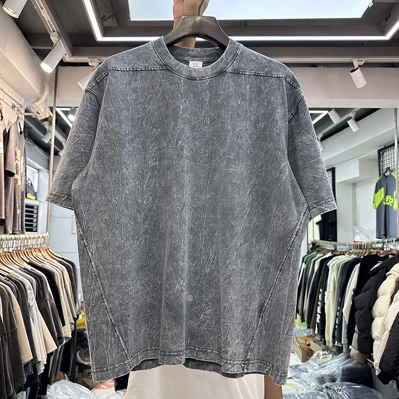 Unisex Streetwear Vintage Men T Shirts Casual Summer Cotton Tee 1:1 Heavy Washed Oversized T shirt
Unisex Streetwear Vintage Men T Shirts Casual Summer Cotton Tee 1:1 Heavy Washed Oversized T shirt