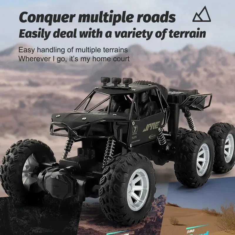 TOPMAYA 1:18 сплав шестиколесный альпинистский пульт дистанционного управления внедорожный горный автомобиль с беспроводным управлением электрическая модель для мальчиков и детей 
TOPMAYA 1:18 сплав шестиколесный альпинистский пульт дистанционного управления внедорожный горный автомобиль с беспроводным управлением электрическая модель для мальчиков и детей