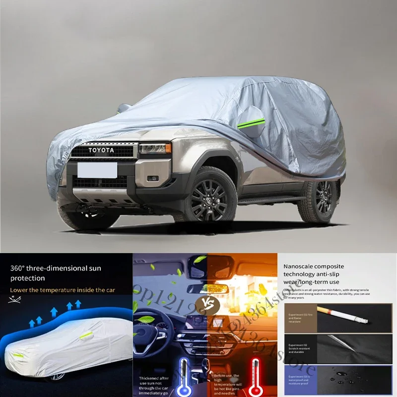 For Toyota FJ CRUISER fit Outdoor Protection Full Car Covers Snow Cover Sunshade Waterproof Dustproof Exterior Car cover
For Toyota FJ CRUISER fit Outdoor Protection Full Car Covers Snow Cover Sunshade Waterproof Dustproof Exterior Car cover