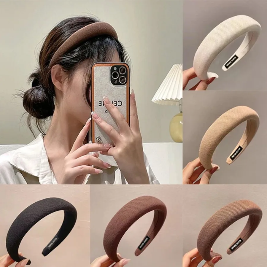 Thicken Solid Wide Hair Band Hoop for Women Vintage Soft Elastic Headband Girls Bezel Hairband Headwear Fashion Hair Accessories
Thicken Solid Wide Hair Band Hoop for Women Vintage Soft Elastic Headband Girls Bezel Hairband Headwear Fashion Hair Accessories