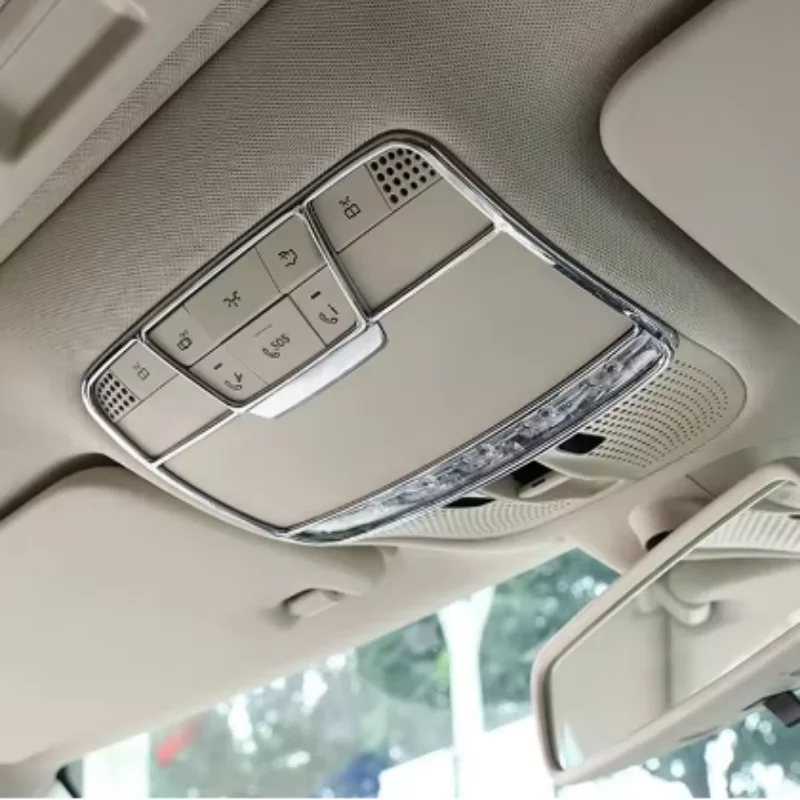 Chrome ABS Front Reading Light Decorate Frame Trim For Mercedes Benz E Class2016-2020Accessories
Chrome ABS Front Reading Light Decorate Frame Trim For Mercedes Benz E Class2016-2020Accessories