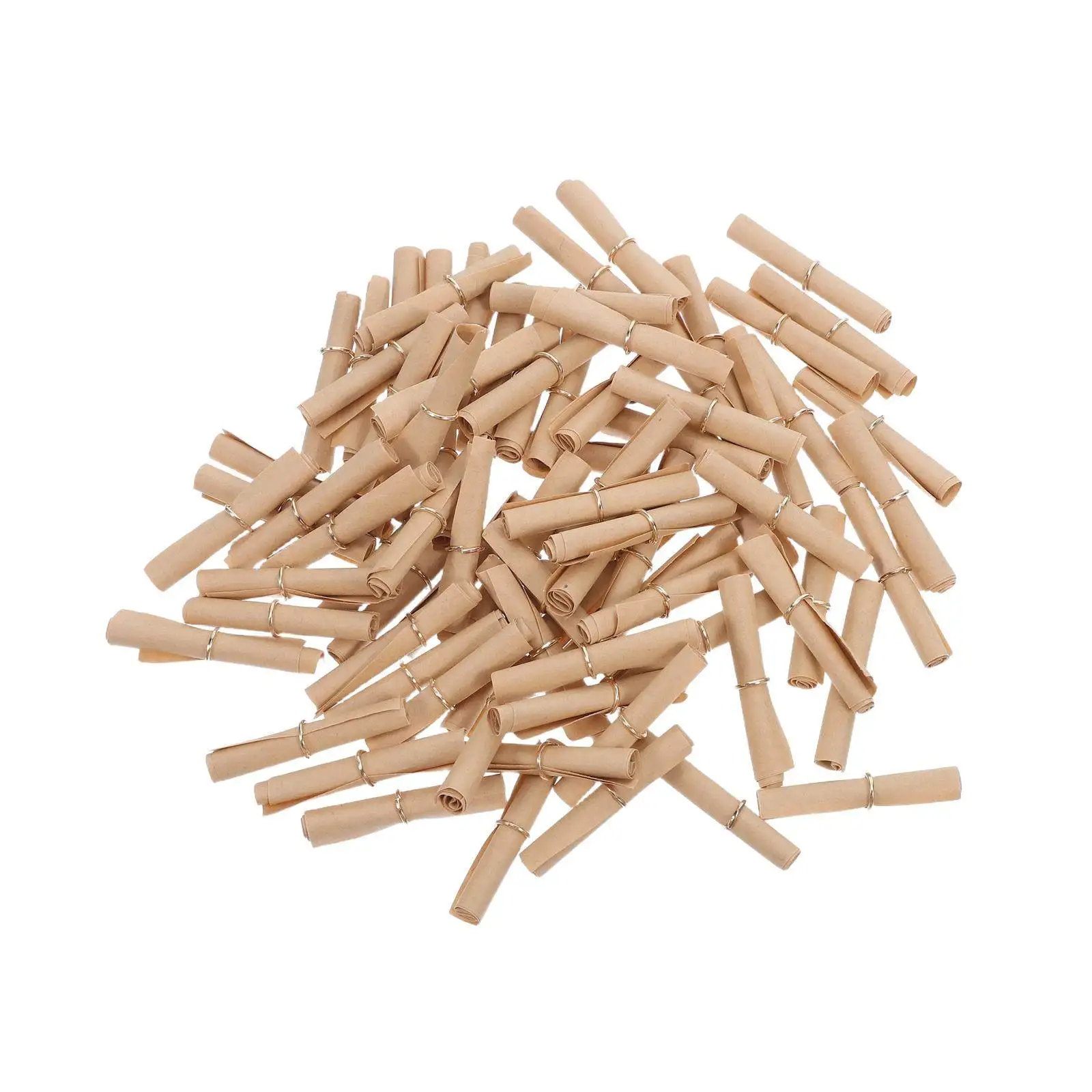 200pcs Vintage Message Rolls: Kraft Paper Writable Scrolls Mini Notes for Wish Bottles Wedding Wishing Jar Office School
200pcs Vintage Message Rolls: Kraft Paper Writable Scrolls Mini Notes for Wish Bottles Wedding Wishing Jar Office School