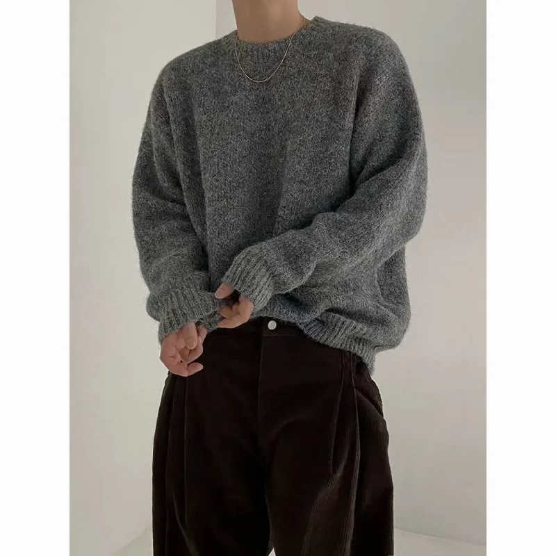 Casual Solid Turtleneck Sweater For Male Fashion Long Sleeve Loose Knitted Pullover Autumn Thicken Warm Knit Jumpers
Casual Solid Turtleneck Sweater For Male Fashion Long Sleeve Loose Knitted Pullover Autumn Thicken Warm Knit Jumpers