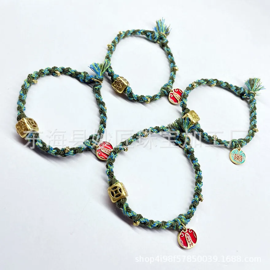Pure Handmade Live Streaming Goods Tibetan Style Rope White Zhakiram Five Way God Of Wealth Bracelet Colorful Hand Woven Thangk
Pure Handmade Live Streaming Goods Tibetan Style Rope White Zhakiram Five Way God Of Wealth Bracelet Colorful Hand Woven Thangk