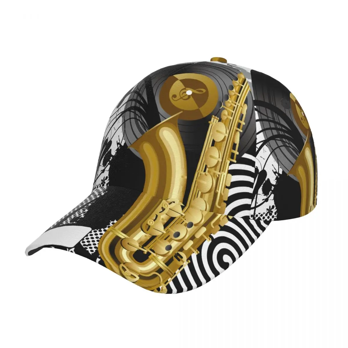 Unisex Adjustable Cap for Adult Baseball Saxophone Music hip hop Hat
Unisex Adjustable Cap for Adult Baseball Saxophone Music hip hop Hat