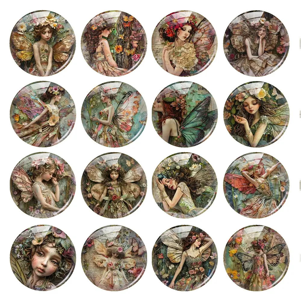 Random Mixed Round/Oval/Square Retro Forest Green Fairy Flower Photo Glass Cabochon Flatback Demo Cameo For Diy Jewelry Making
Random Mixed Round/Oval/Square Retro Forest Green Fairy Flower Photo Glass Cabochon Flatback Demo Cameo For Diy Jewelry Making