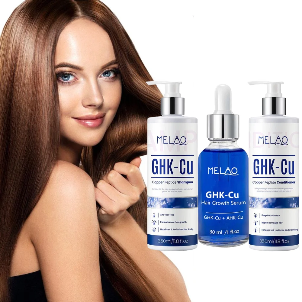 GHK-GU Copper Peptide Shampoo Multi-Peptide Conditioner Nutritive Solution Water-Based Formula Fast-Absorbing Scalp Care
GHK-GU Copper Peptide Shampoo Multi-Peptide Conditioner Nutritive Solution Water-Based Formula Fast-Absorbing Scalp Care